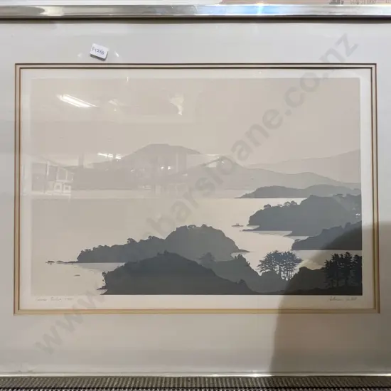 Laurence Leitch "Paterson Inlet" Ltd Ed Print together with Mark Dawson Print