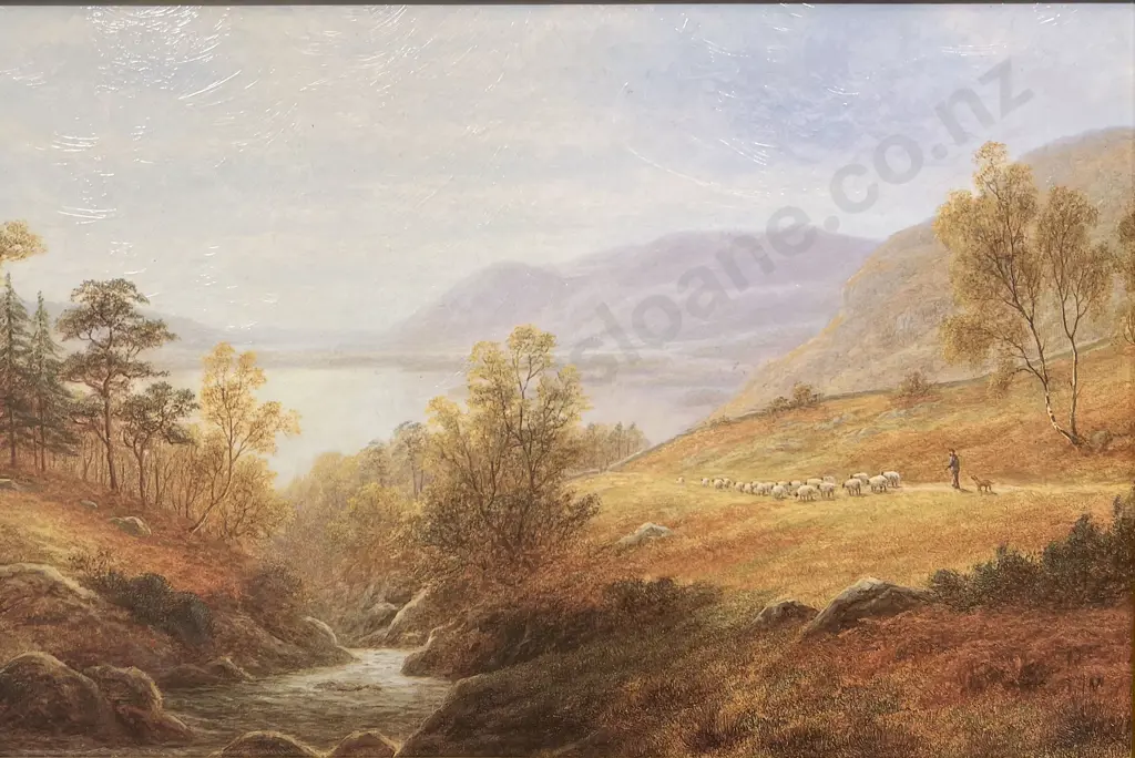 Nautical Oil on Board together with William Mellor Textured Print Image 1++