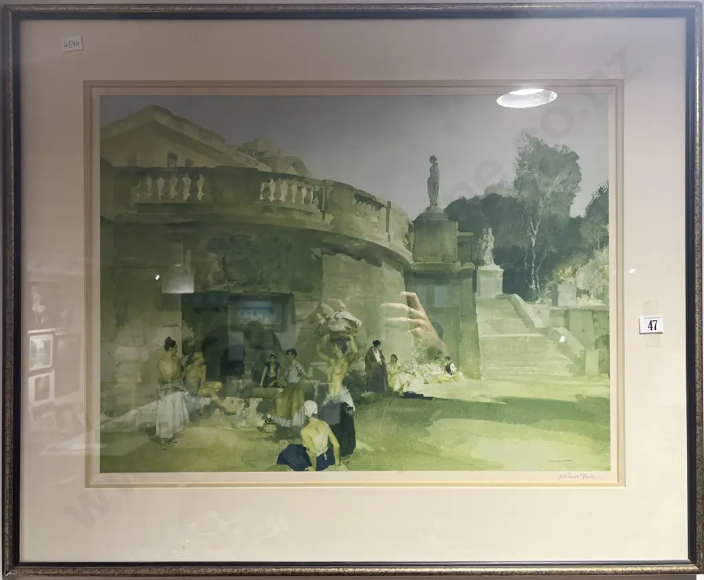 Signed William Russell Flint Print Image 1++