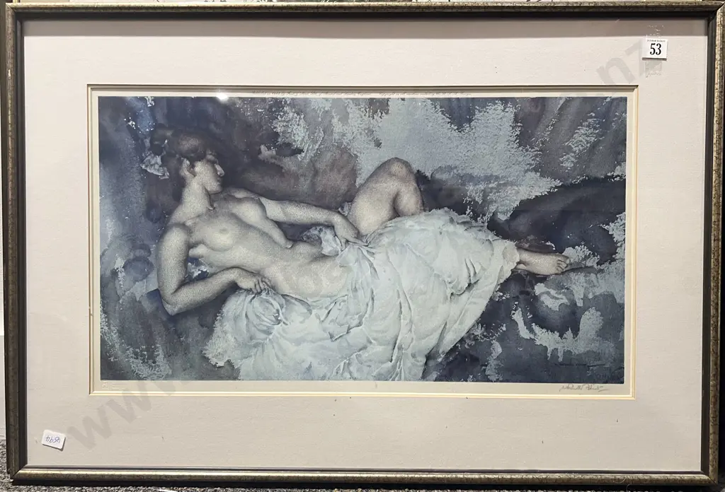 Signed William Russell Flint Print Image 1++