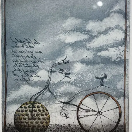 Indistinctly Signed Dutch Ltd Ed Etching
