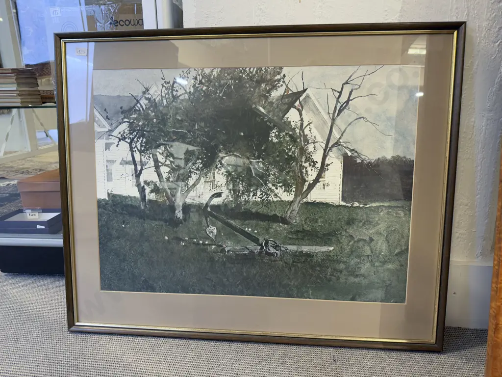 Andrew Wyeth "Sea Anchor" Print Image 1++
