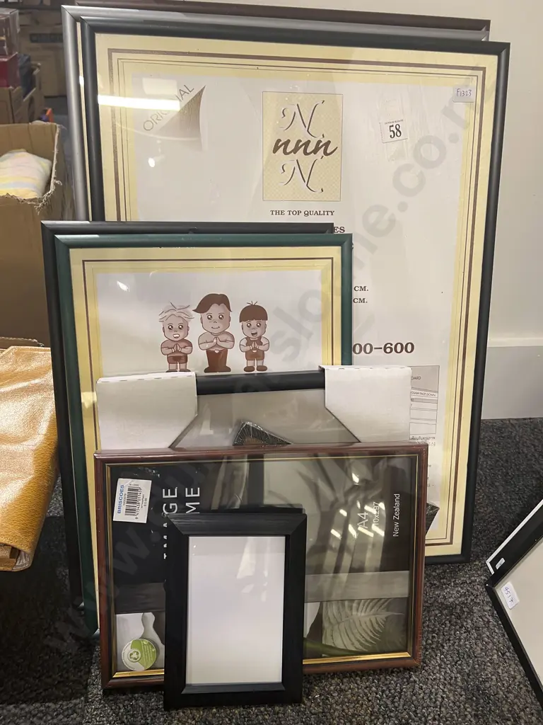 Eight Assorted As New Frames Image 1++