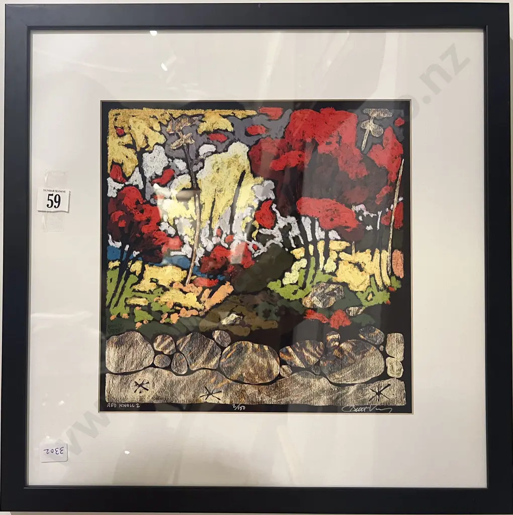 Brett Varney Ltd Ed Giclee Reproduction "Red Knoll 2" Image 1++