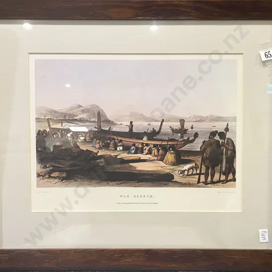 G. Gibson "Ara Moana Cook Strait Survival" Graphite on Paper together with Two Prints
