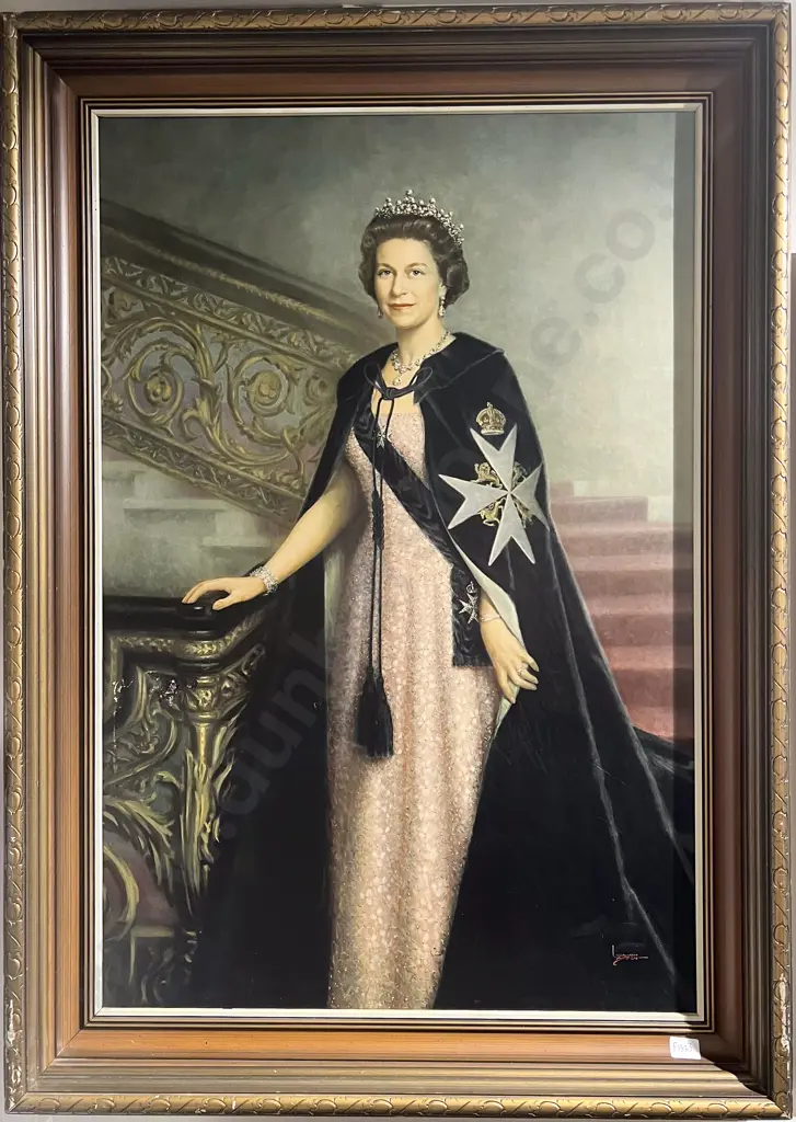 Leonard Boden Print of QE II Image 1++