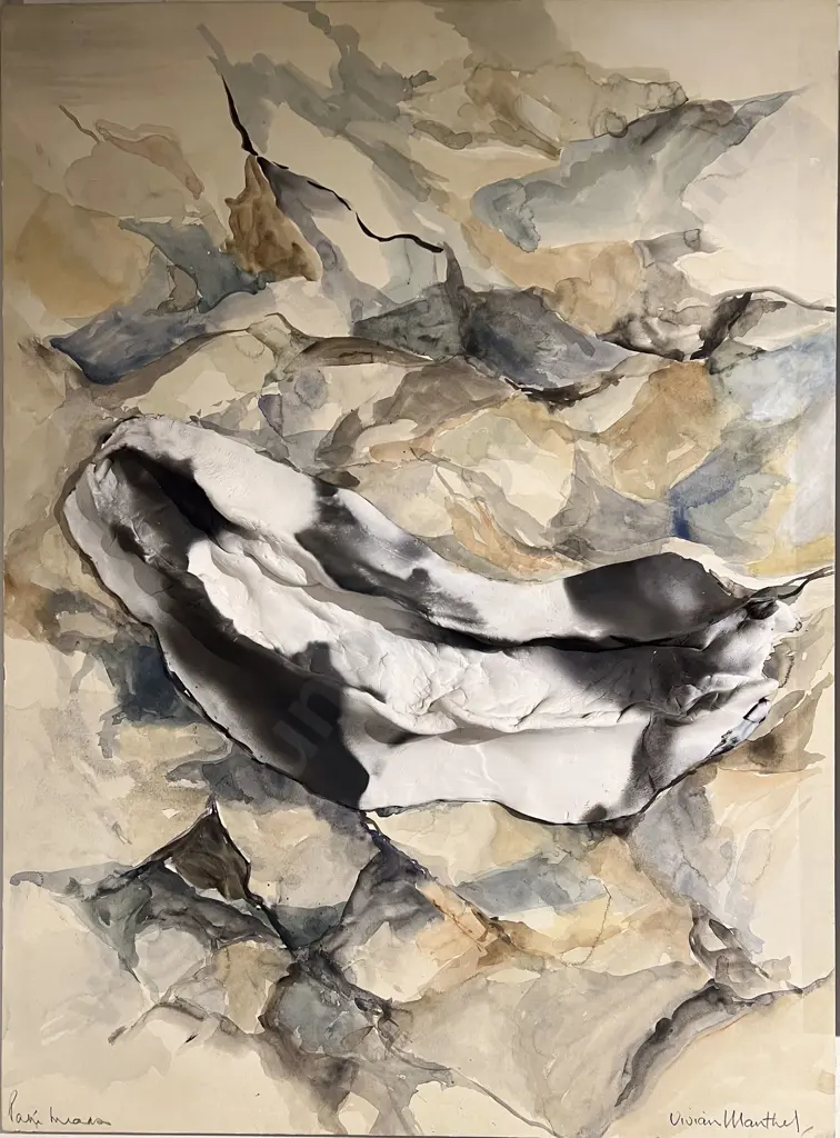 Vivian Manthal Abstract Mixed Media Image 1++