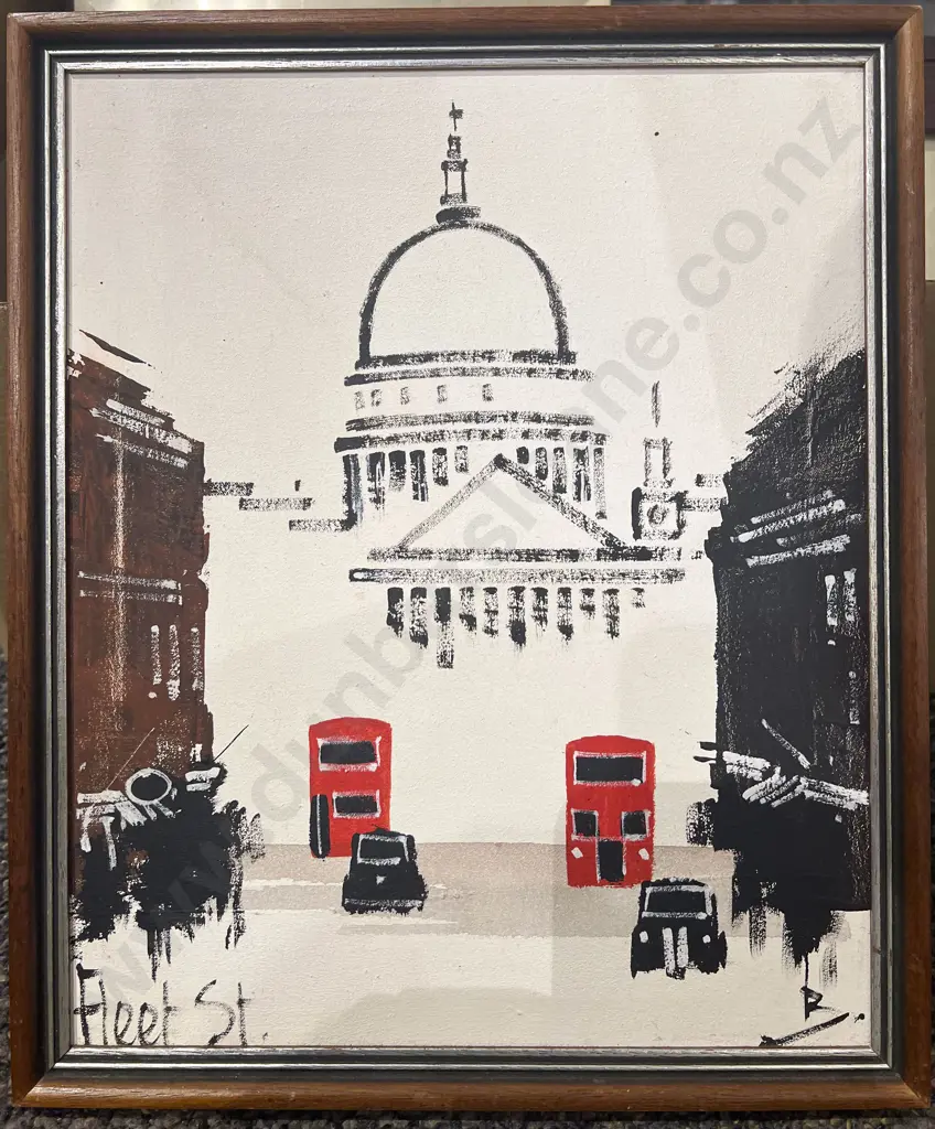 R. Lees Etching and Two Prints Image 1++