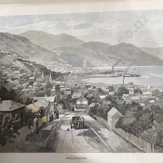 R. Lees Etching and Two Prints