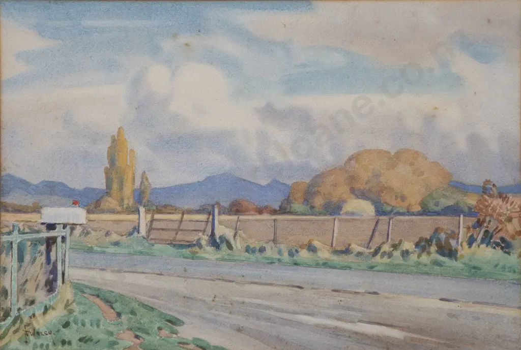 Nugent Welch (1881-1970) - The Letterbox Image 1++