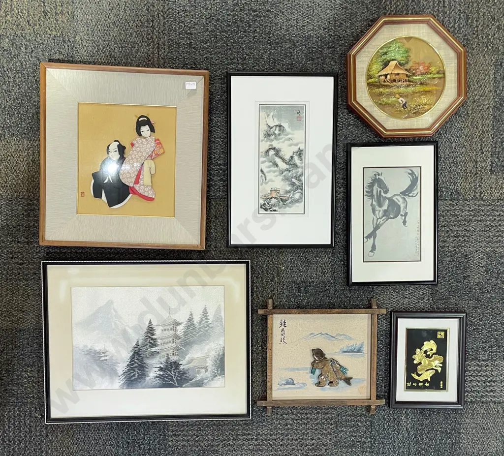 Box of Assorted Artworks Image 1++