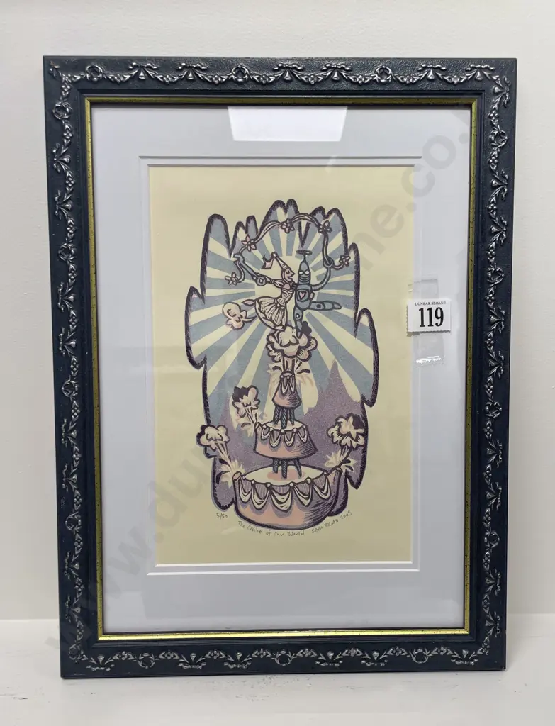 Sam Broad Ltd Ed Print "The Centre of our World" Image 1++