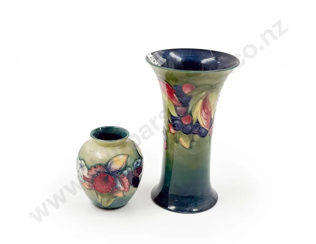 Two Moorcroft Vases A/F Image 1++