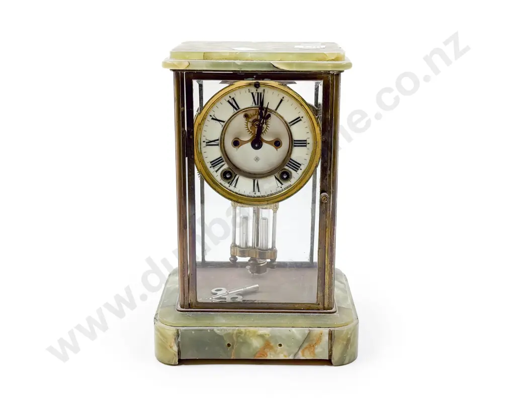 Hardstone Mantle Clock Image 1++