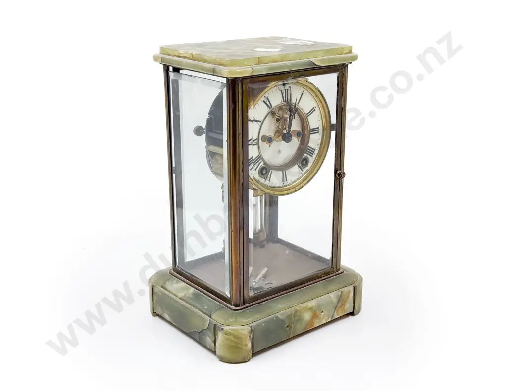 Hardstone Mantle Clock Image 1++