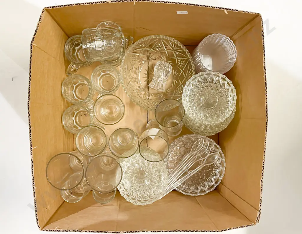 Five Boxes of Assorted Kitchen Ware Image 1++