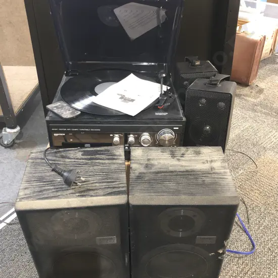 Digitech Hifi Music Centre together with Assorted Speakers