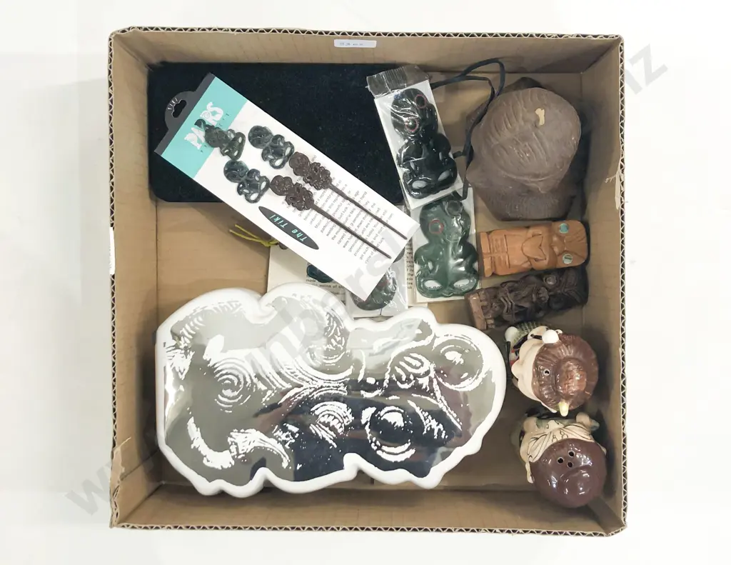Qty of Assorted Maori Themed Tourist Ware etc. Image 1++