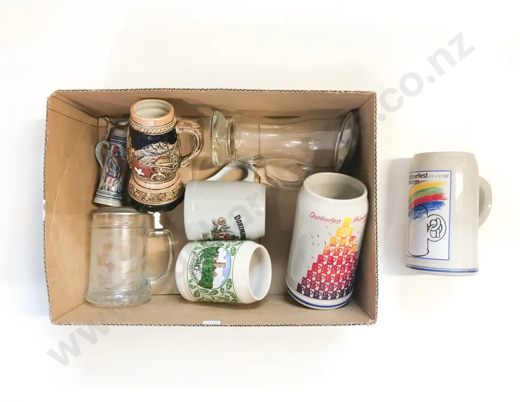 Qty of Assorted Steins Image 1++