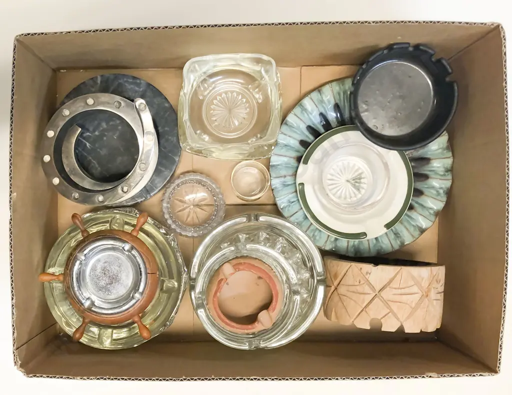 Qty of Assorted Ashtrays etc. Image 1++
