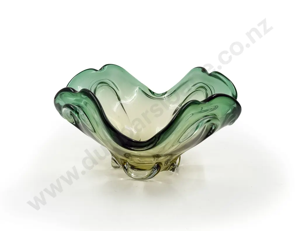 Murano Style Art Glass Vase Image 1++