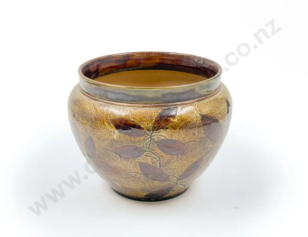 Royal Doulton Stoneware Jardiniere Image 1++