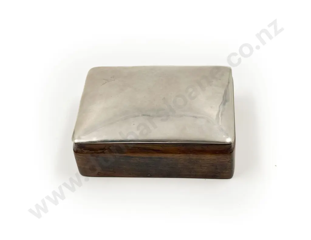 Silver Topped Trinket Box Image 1++