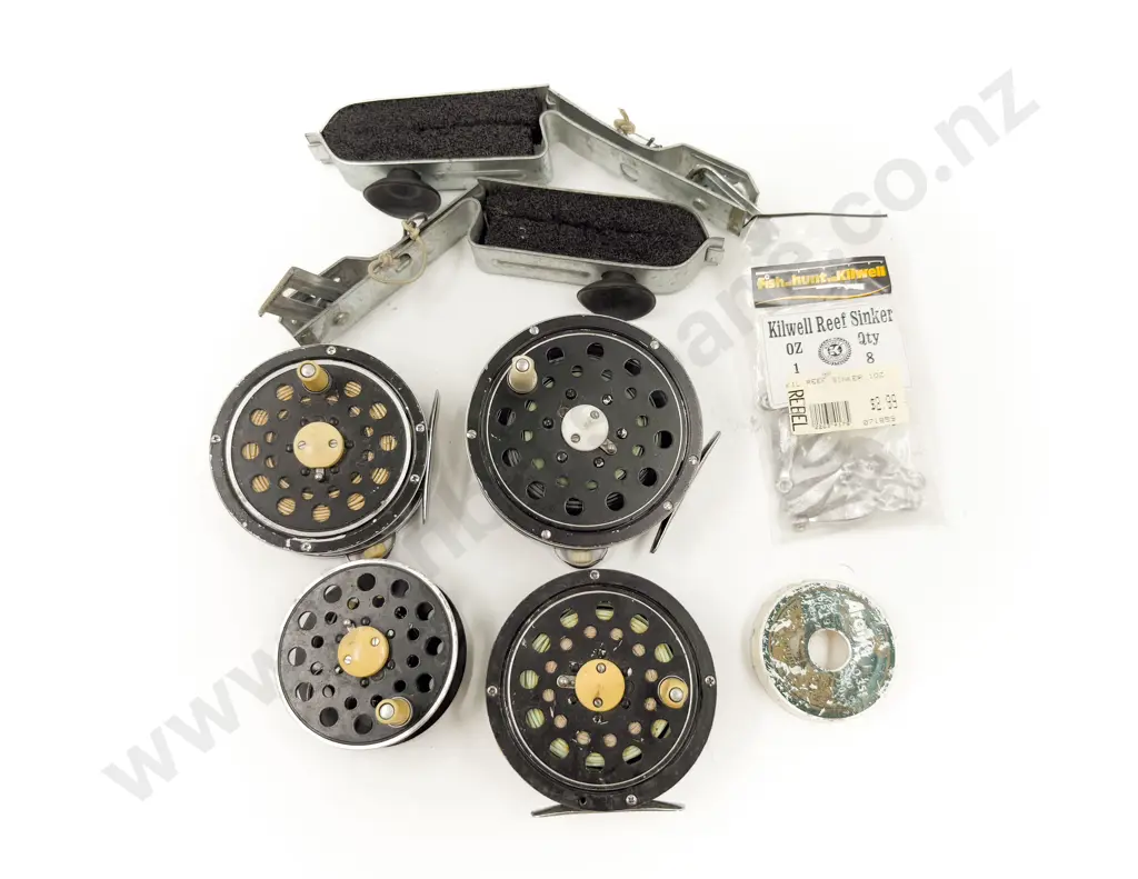 Qty of Assorted Fishing Reels etc. Image 1++