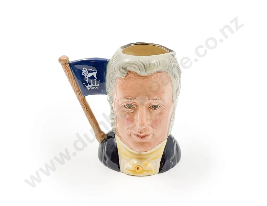 Royal Doulton Two-Faced Character Jug "Sir Henry Doulton" and "Michael Doulton" Image 1++