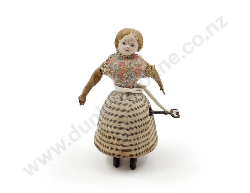 Vintage Wind Up Clockwork Walking Doll Image 1++