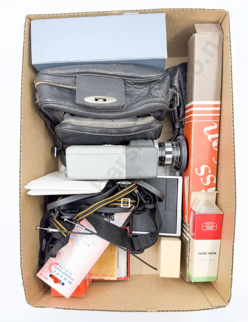 Qty of Assorted Vintage Cameras and Accessories Image 1++