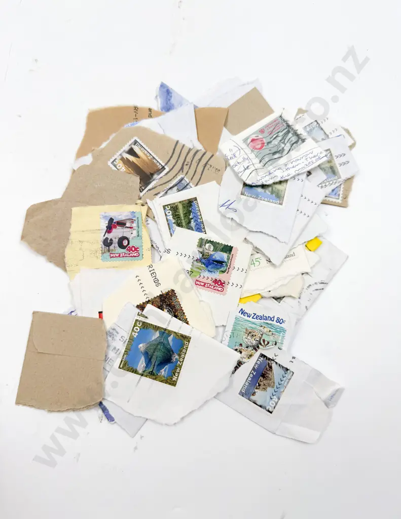 Qty of Assorted Loose Stamps and Envelopes etc. Image 1++