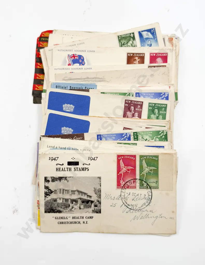 Qty of Assorted Loose Stamps and Envelopes etc. Image 1++