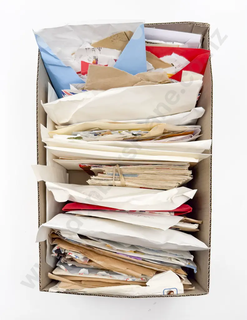 Qty of Assorted Loose Stamps and Envelopes etc. Image 1++