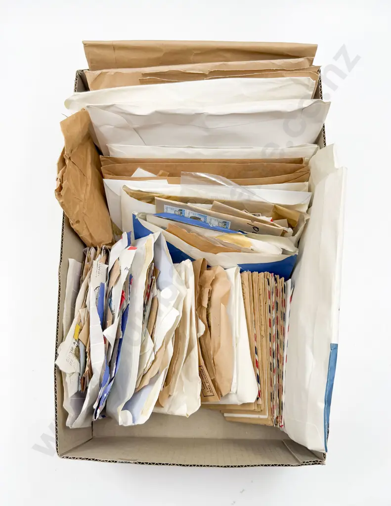 Qty of Assorted Loose Stamps and Envelopes etc. Image 1++