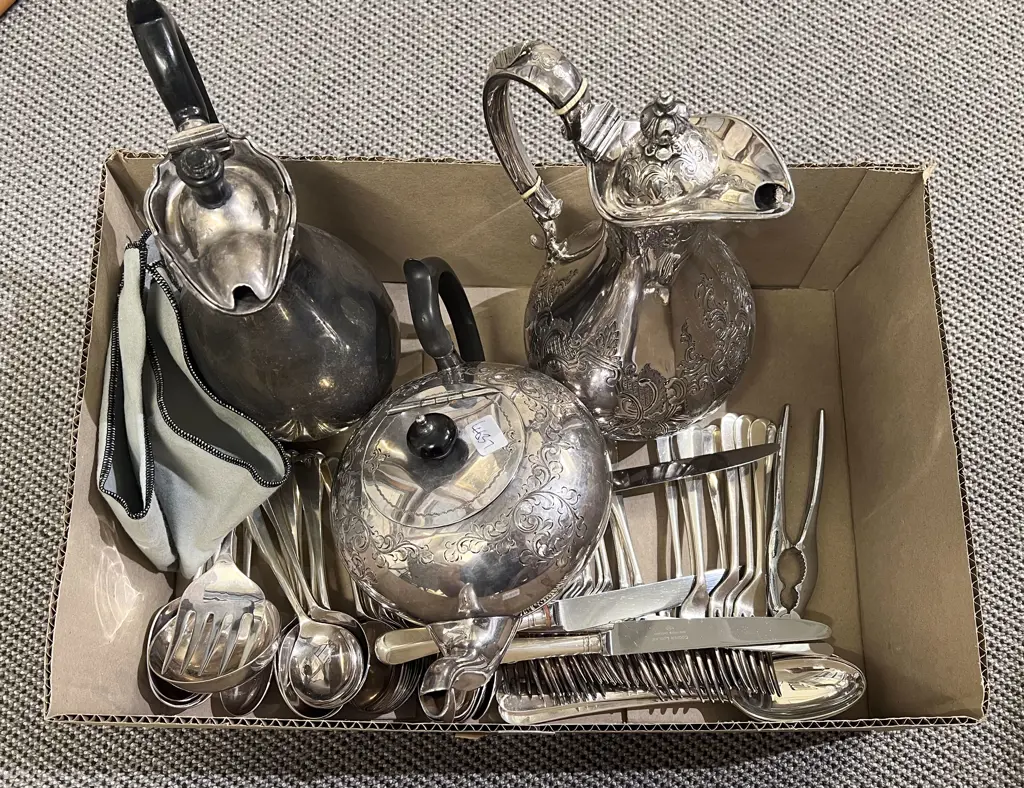 Qty of Assorted S/P Cutlery etc. Image 1++