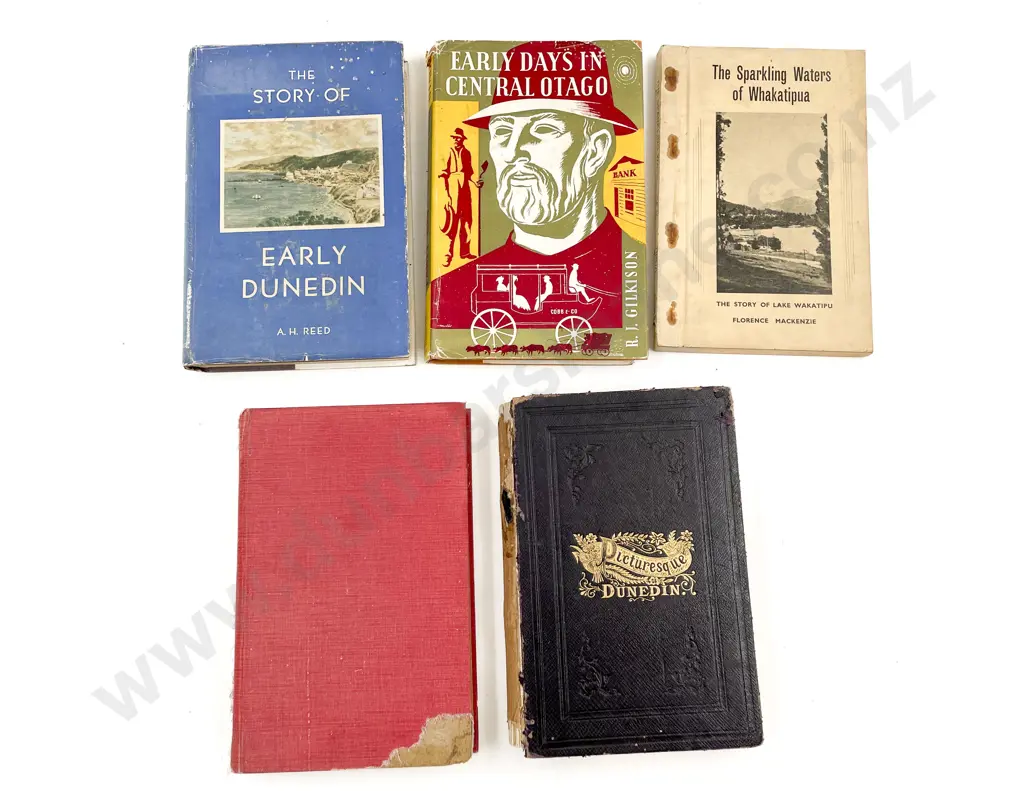 5 Various Otago Related Volumes Image 1++