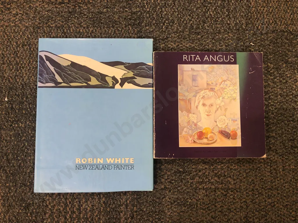 Rita Angus and Robin White Art Reference Volumes Image 1++