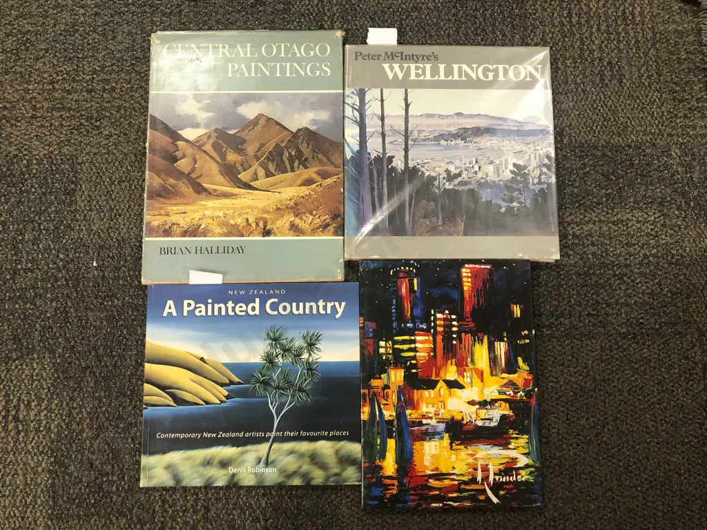 Four Assorted NZ Art Reference Image 1++