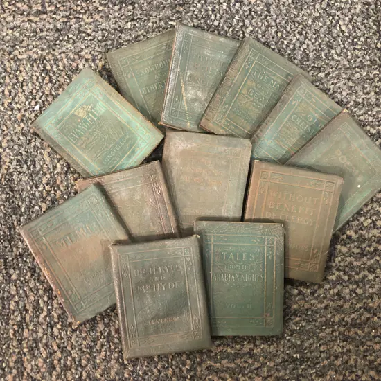 Qty of "The Little Leather Library" Volumes