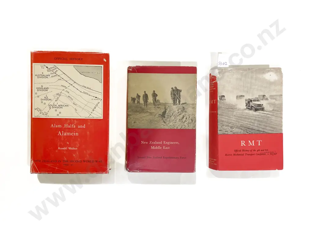 Three Official History Volumes Image 1++