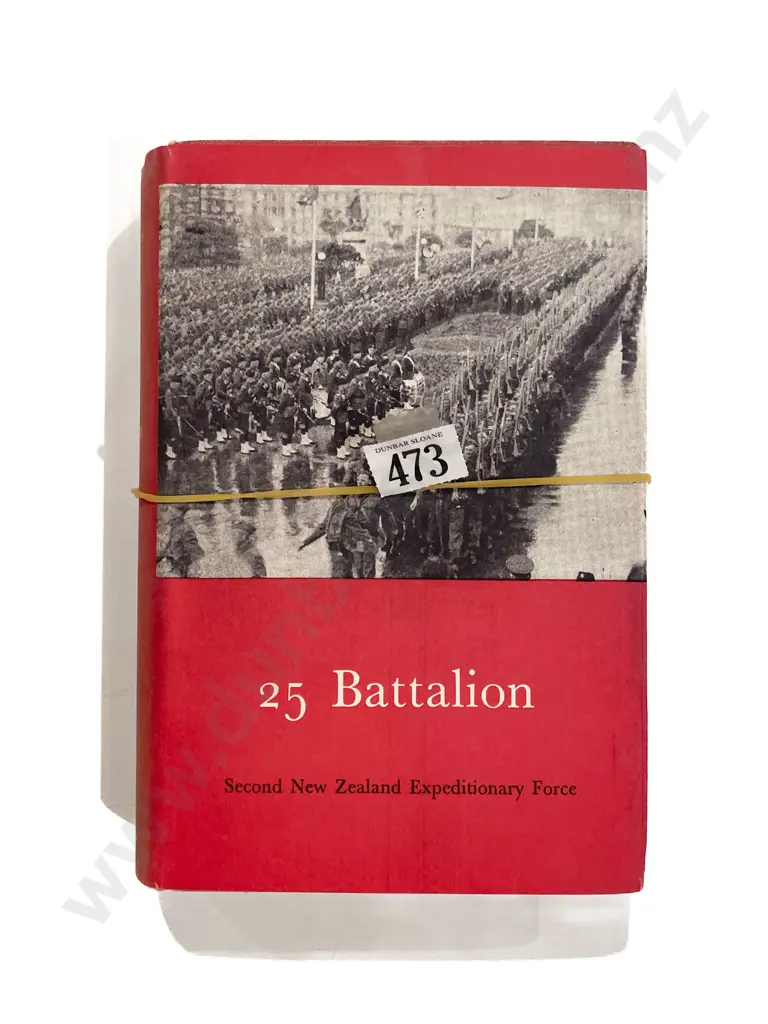 Official History of NZ "25 Batallion" Image 1++