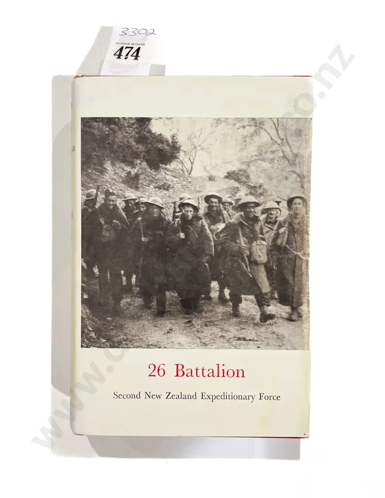 Official History of NZ "26 Batallion" Image 1++