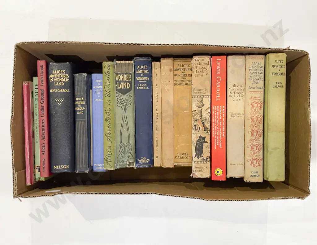 Qty of Assorted Lewis Carol Alice in Wonderland Volumes Image 1++