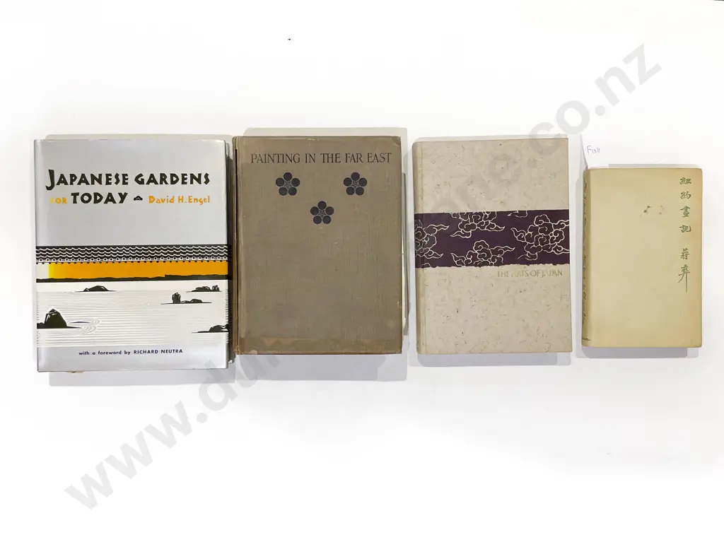 Four Assorted Asian Arts Reference Volumes Image 1++