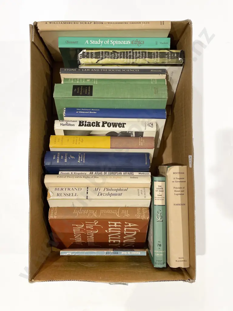 Box of Assorted Books Image 1++