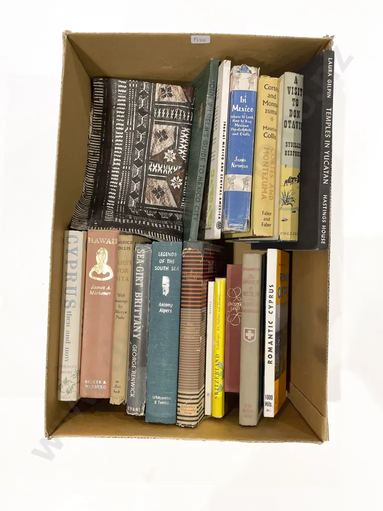 Box of Assorted Books Image 1++