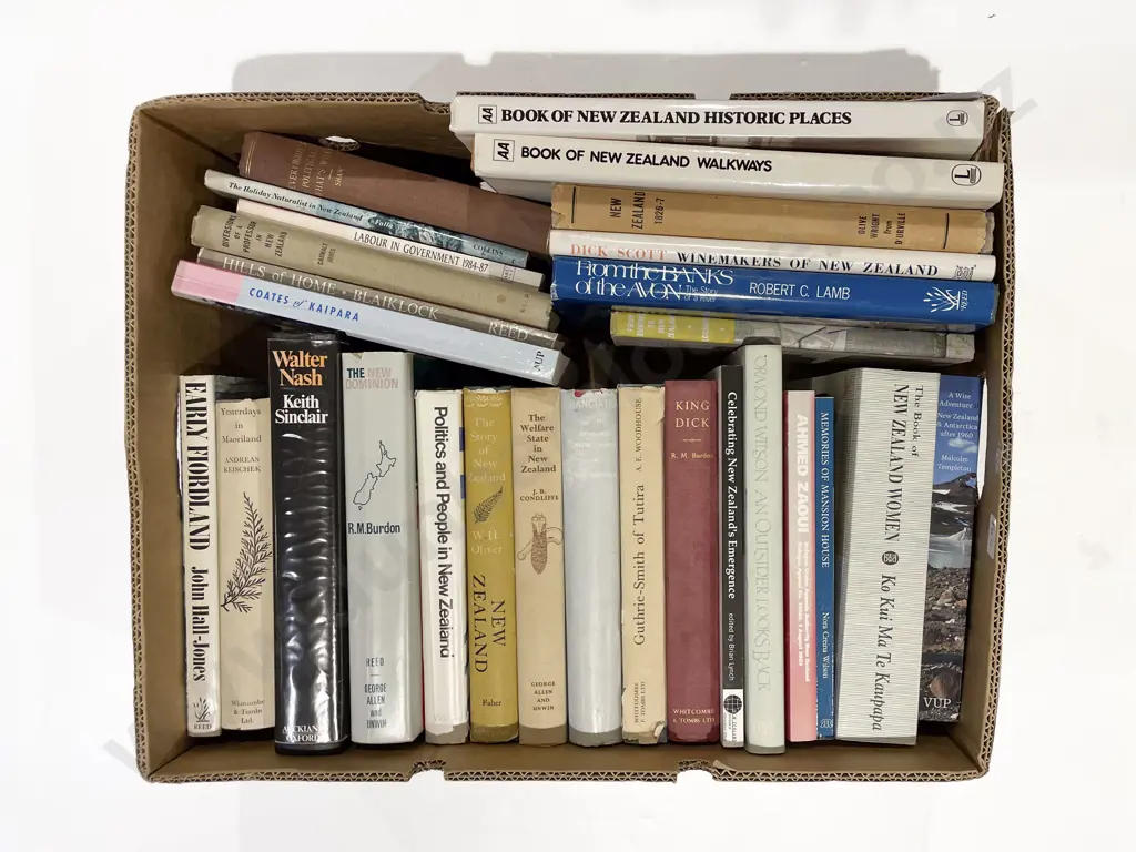 Box of Assorted Books Image 1++
