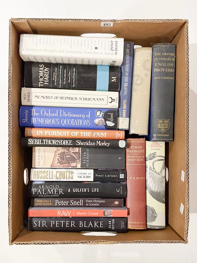 Box of Assorted Books Image 1++