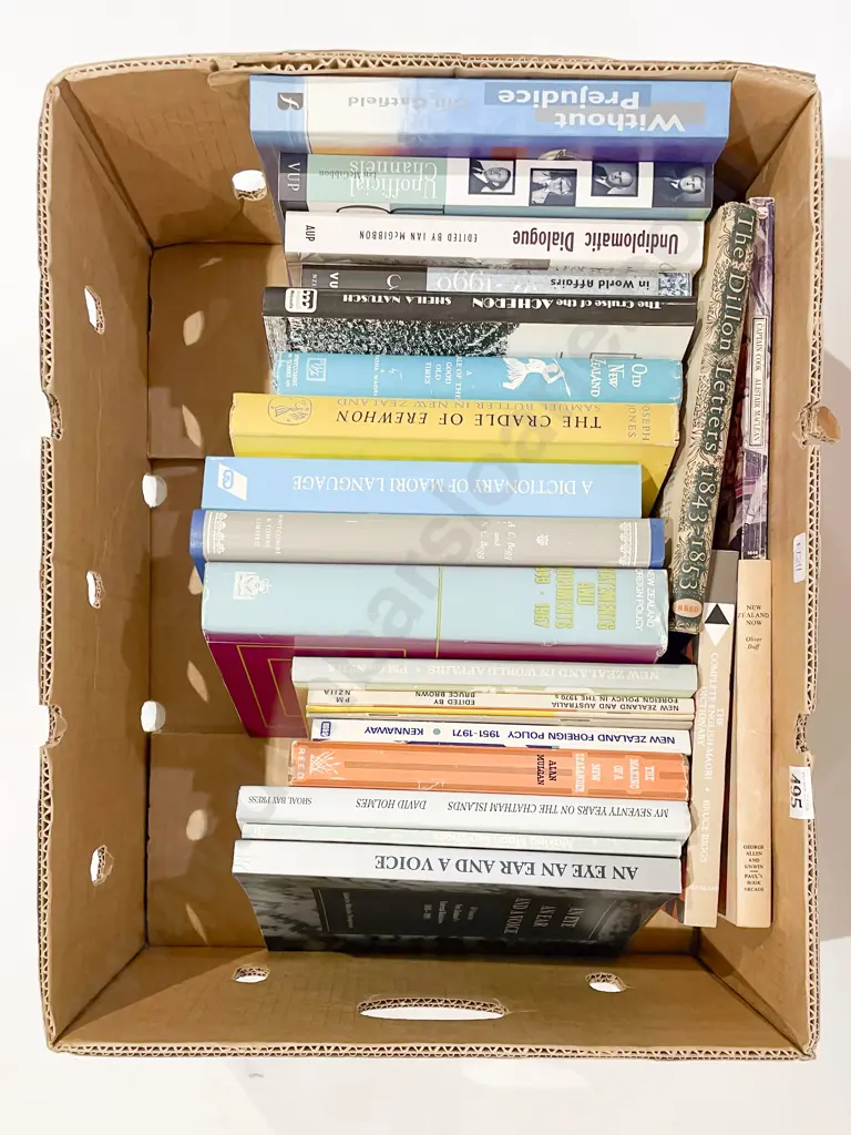 Box of Assorted Books Image 1++